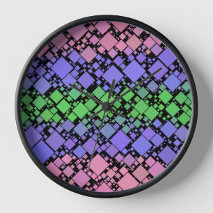 Reloj Groovy Boho Retro Mod Geométrico Orgullo Trigénero