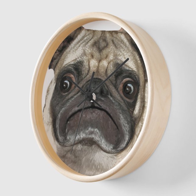 Reloj Grumpy Puggy Gifts (Ángulo)