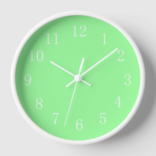 Reloj Guay Mint Green con el baño de acentos blancos