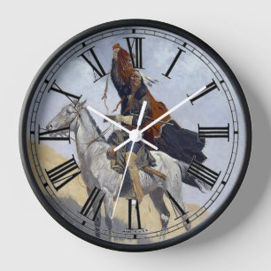 Reloj Guerrero Apache nativo americano