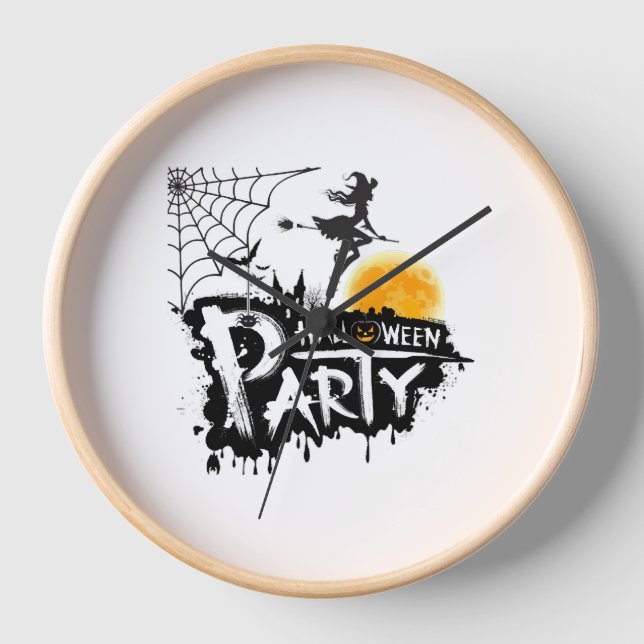 Reloj Halloween (Anverso)