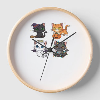 Reloj Halloween Cat  Spooky and Stylish Feline-Inspired 