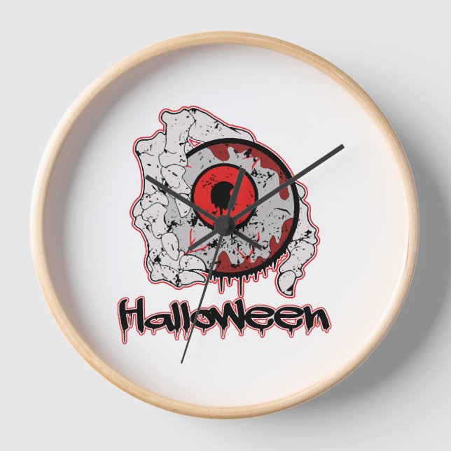 Reloj Halloween - Da miedo (Anverso)