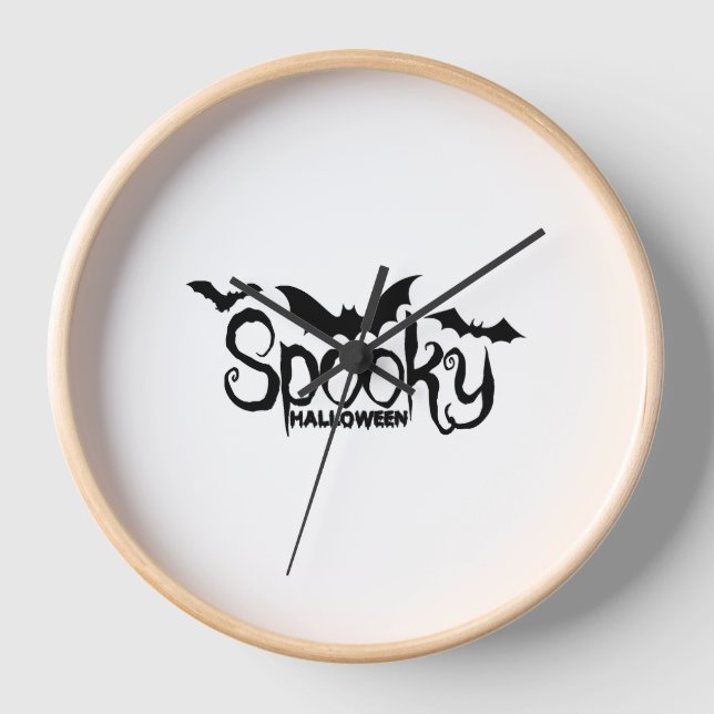 Reloj Halloween Halloween Halloween fiesta de ideas (Anverso)