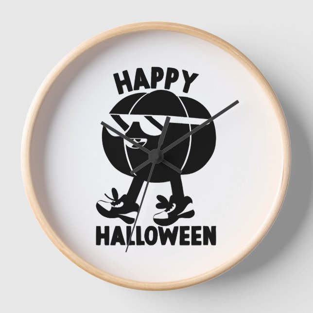 Reloj Halloween Happy Halloween (Anverso)