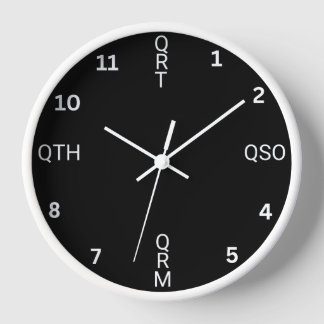 Reloj Ham Radio Wall Clock