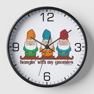 Reloj Hangin' con mis gnomos