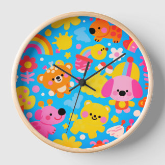 Reloj Happy Jungle Wall Clock