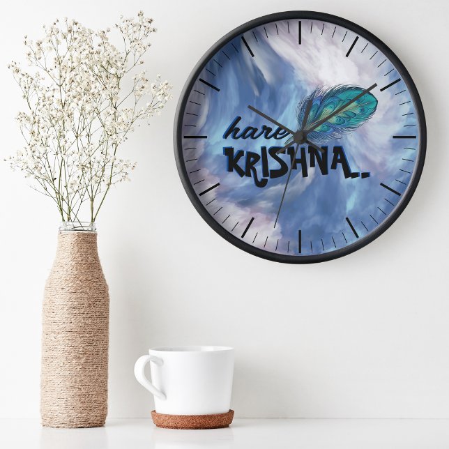 Reloj "Hare Krishna" Peacock Feather Hindu (Subido por el creador)