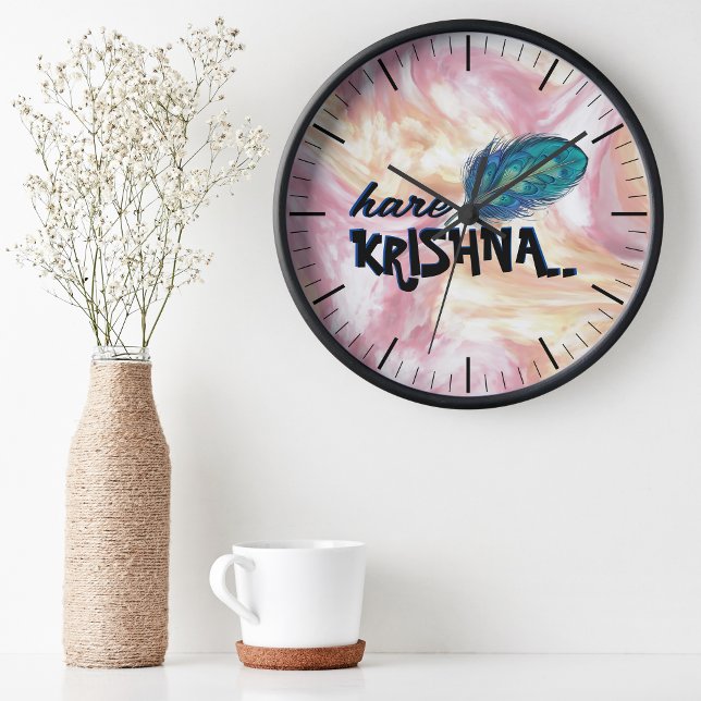 Reloj "Hare Krishna" Peacock Feather Hindu (Subido por el creador)
