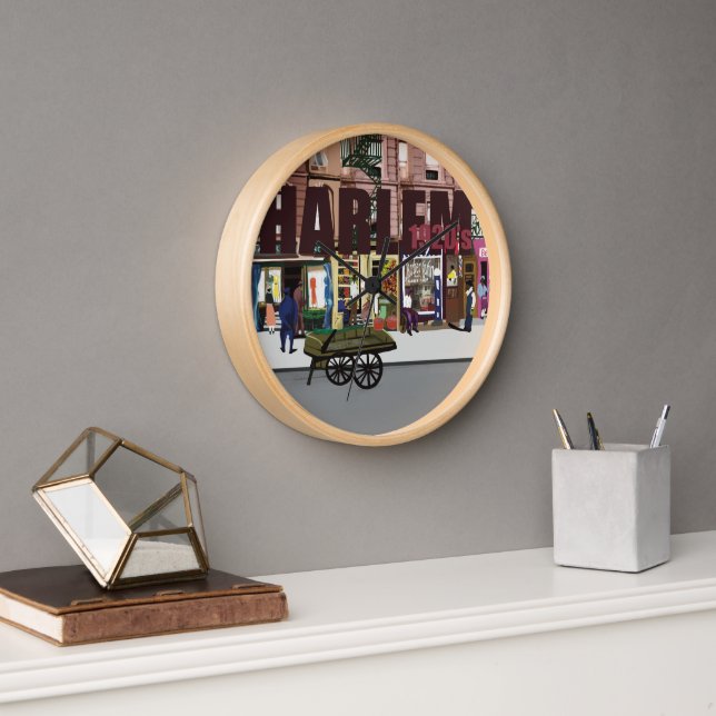 Reloj HarlemBizBoom_Clock (Oficina)