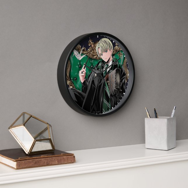 Reloj HARRY POTTER™ | Anime Draco Malfoy Sentado (Oficina)