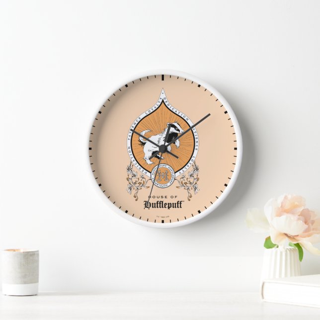 Reloj HARRY POTTER™ | Escudo Delicado Sketch HUFFLEPUFF™ (Hogar)