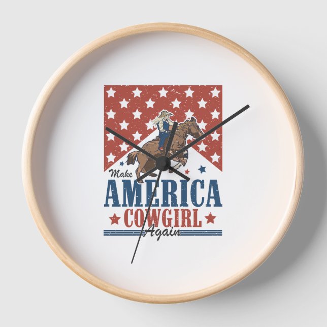 Reloj Haz que Estados Unidos vuelva a ser una vaca (Anverso)