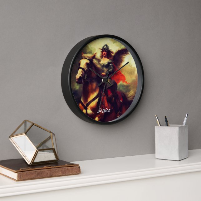 Reloj Hermoso Valkyrie a caballo (Oficina)