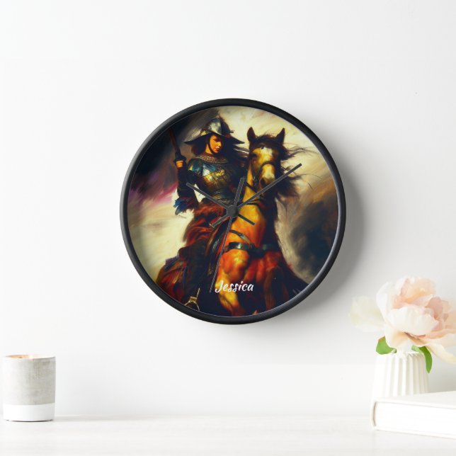 Reloj Hermoso Valkyrie a caballo (Hogar)