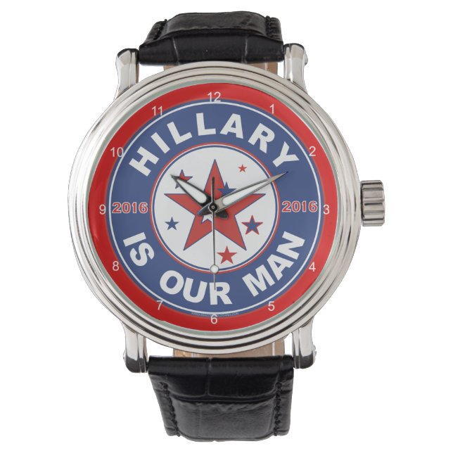 Reloj Hillary Clinton - reloj de pulsera (Anverso)
