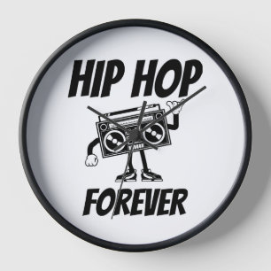 Reloj Hip Hop Forever Wall Clock