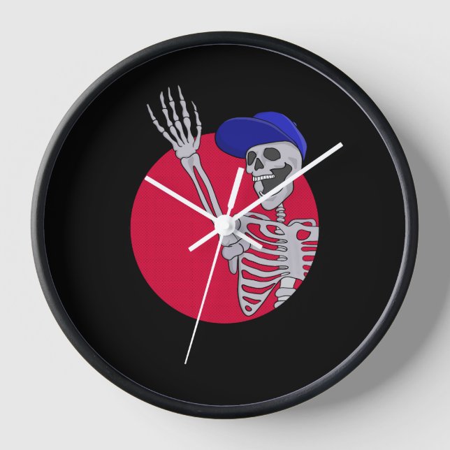 Reloj Hola amigos Guay y Funny Skeleton (Anverso)