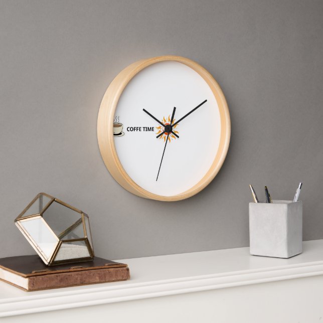 RELOJ HORA DEL CAFÉ (Oficina)