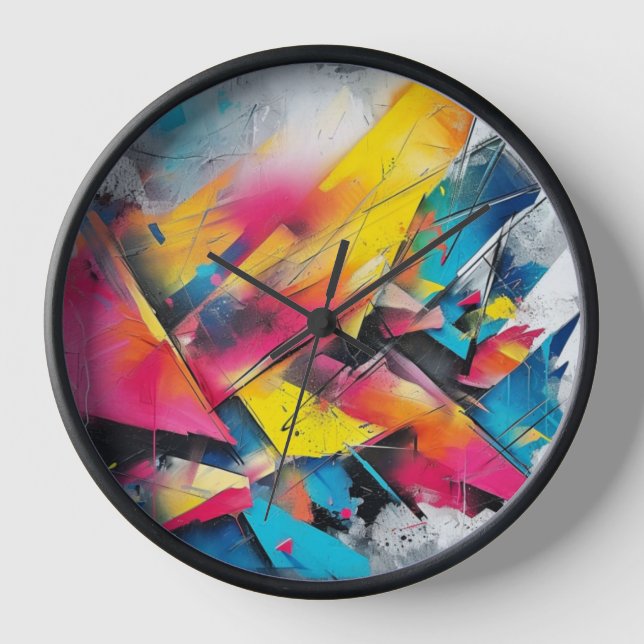 Reloj Horloge art abstrait (Anverso)