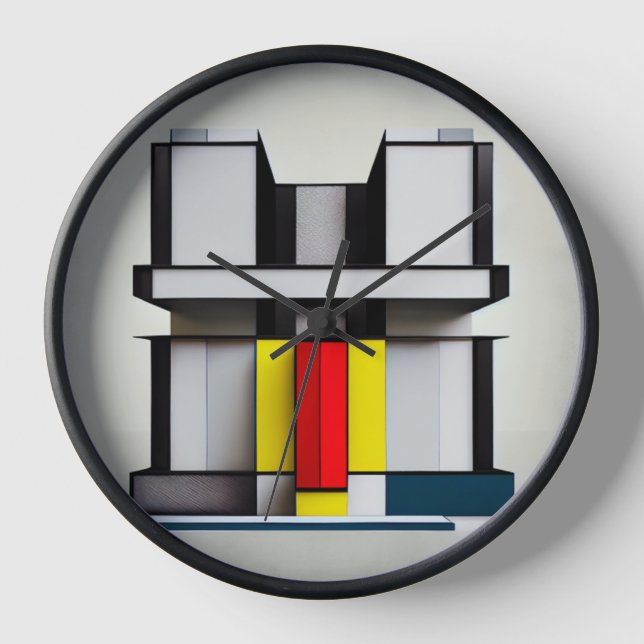 Reloj Horloge art abstrait (Anverso)