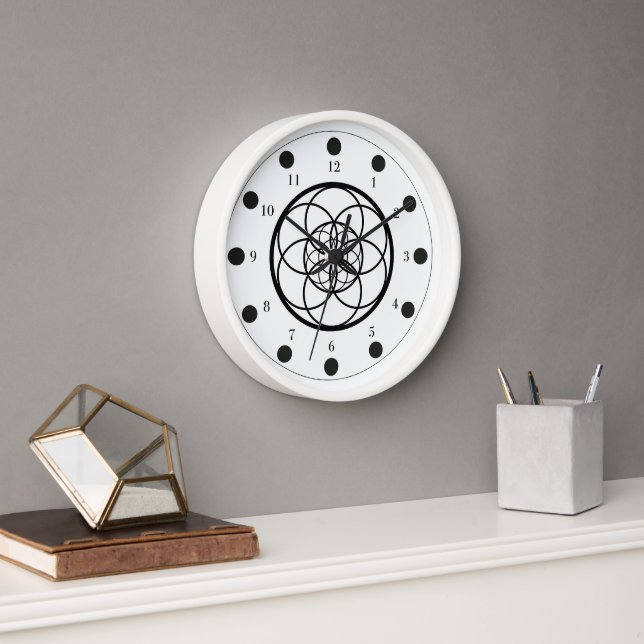 Reloj Horloge fleur de vie v3 (Oficina)