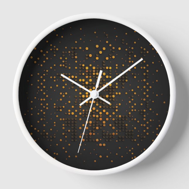 Reloj Horloge fond noir   (Anverso)