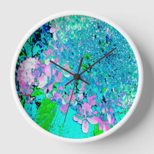 Reloj Hydrangea Limelight Elegante Rosa y Azul