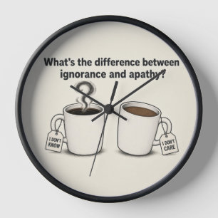 Reloj Ignorancia y Apatía