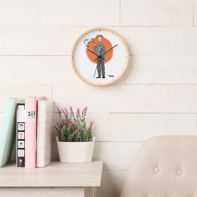 Reloj Ilustracion Ron Weasley "Eat Slugs" (Sala de lectura)