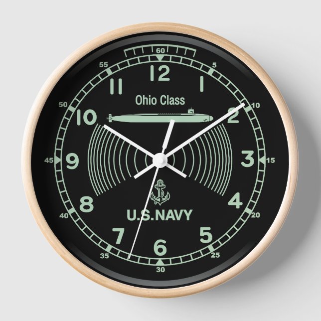 Reloj imitación de la marina de EE. UU. (Anverso)