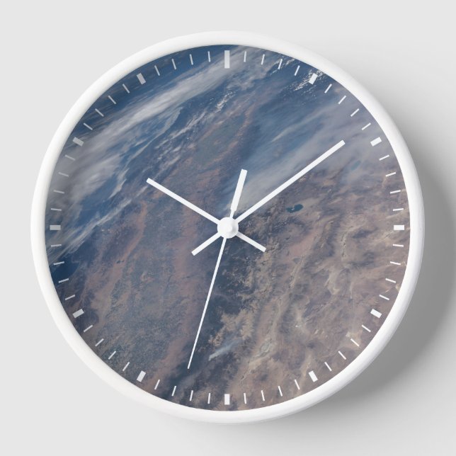 Reloj Incendio En El Parque Nacional Yosemite Y El Bosqu (Anverso)