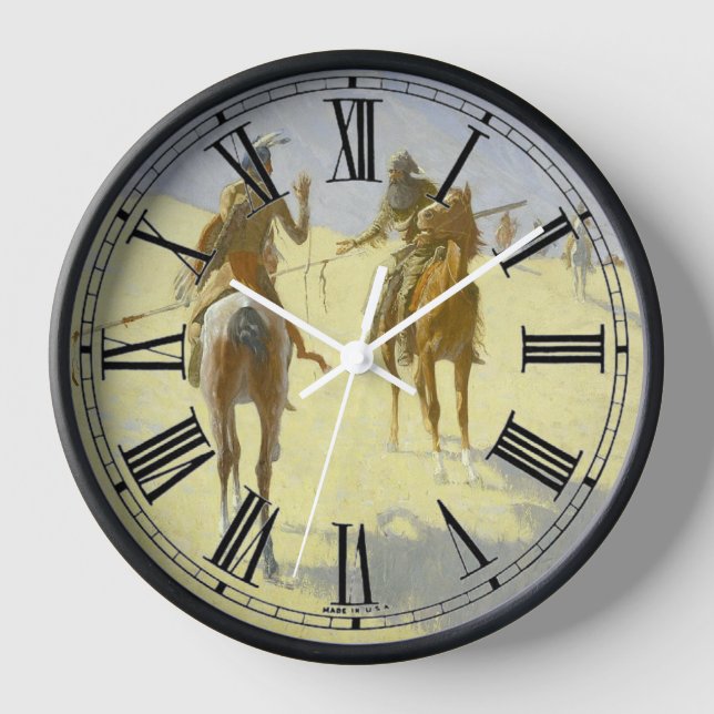 Reloj Indio americano por Remington (Anverso)