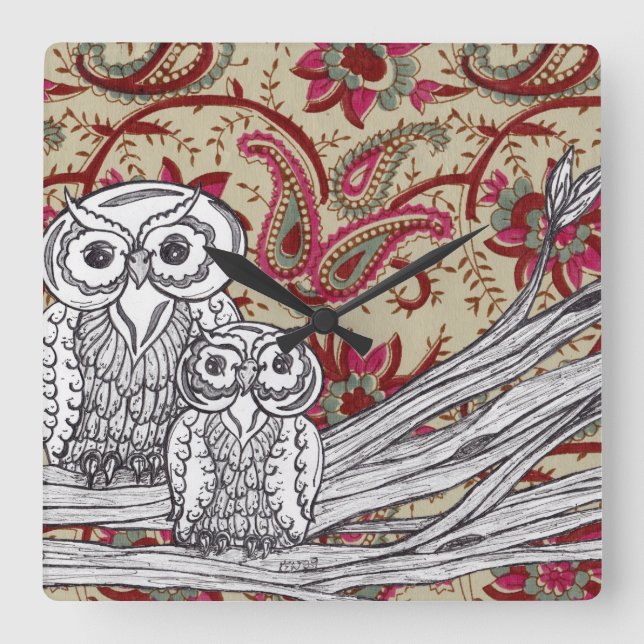 Reloj indio de los búhos (Anverso)