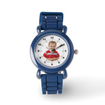 Reloj infantil - Personalizado - Azul