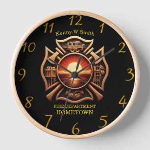 Reloj Insignia de honor de los departamentos de bomberos