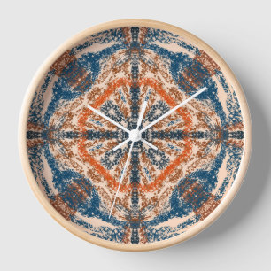 Reloj Inspiración turca: Armada texturizada y Terracota