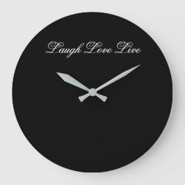 Reloj inspirador Con Amor Ríe Y Vivo
