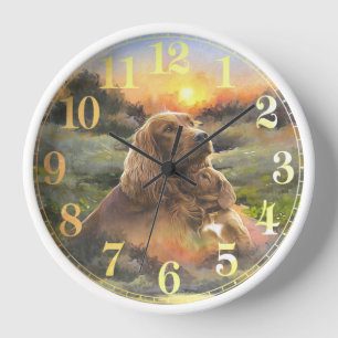 Reloj Irlandés Setter