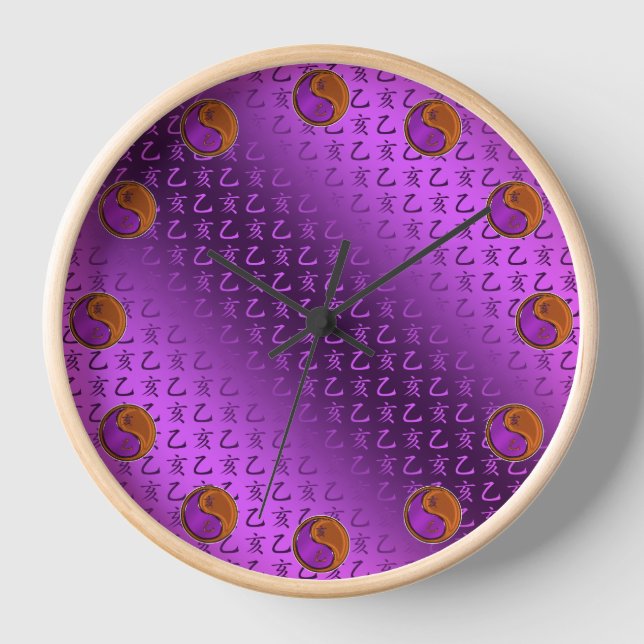 Reloj Jabalí de Madera (Anverso)