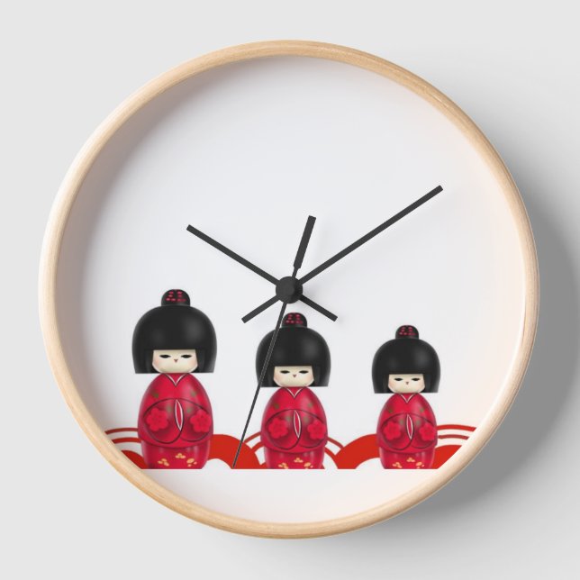 Reloj Japanese Traditional Beautiful (Anverso)