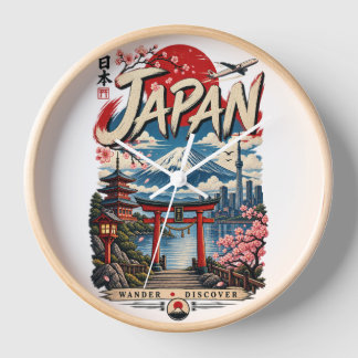 Reloj Japón Viajes | Monte Fuji Vintage Japonés