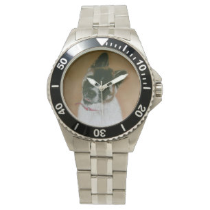 Reloj japonés/americano de cachorro lindo con cach