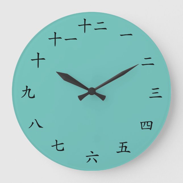 Reloj japonés de color personalizado (Anverso)