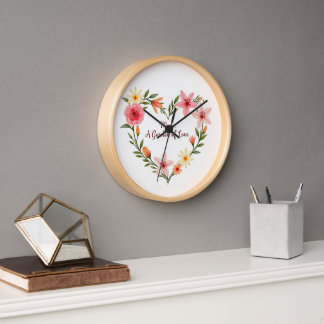 Reloj Jardín de Amor de Mamá