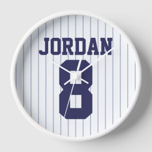 Reloj Jersey de béisbol con nombre y número personalizad