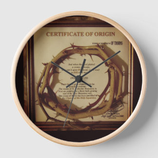 RELOJ JESÚS CROWN OF THORNS