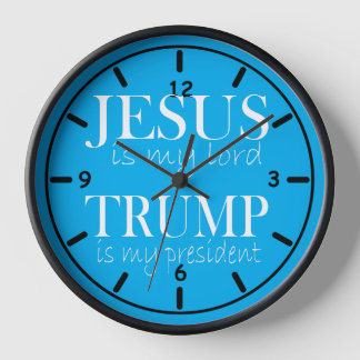 Reloj Jesús es mi Señor Trump es mi presidente