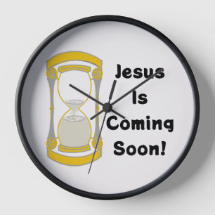 Reloj Jesús Viene Pronto Oro